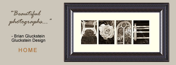 Brian Gluckstein Framed Home - Beautiful photographs that would suite any home decor