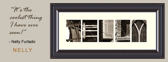 Nelly Furtado Framed Nelly - It's the coolest thing I have seen!