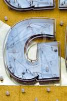 Alphabet Photography Letter G                                          