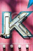 Alphabet Photography Letter K                                          
