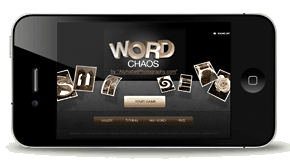 Word Chaos on the iPhone challenges both sides of the brain.